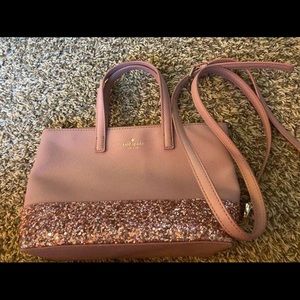 Kate Spade pink sparkly purse